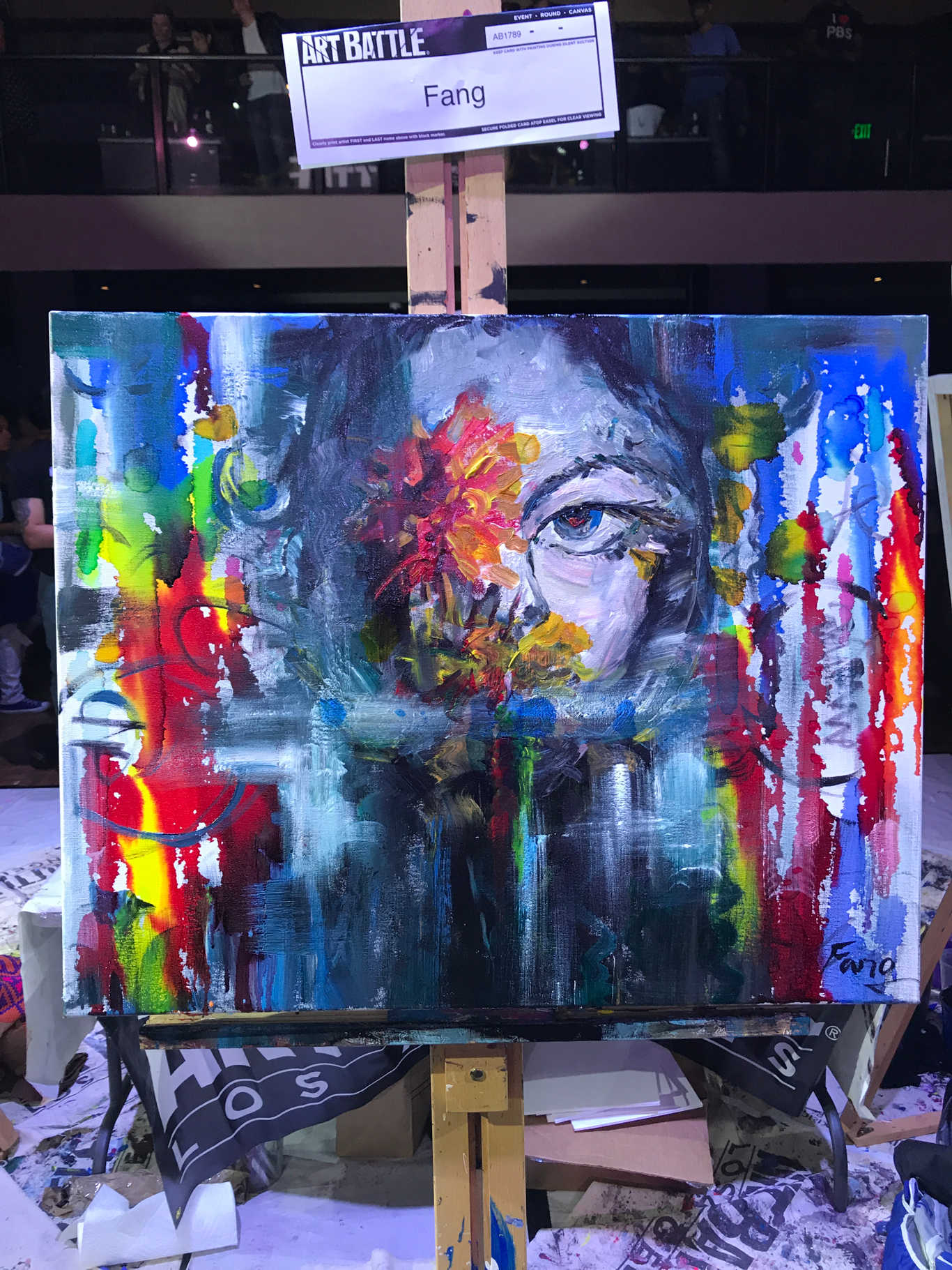 Winning painting by Fang