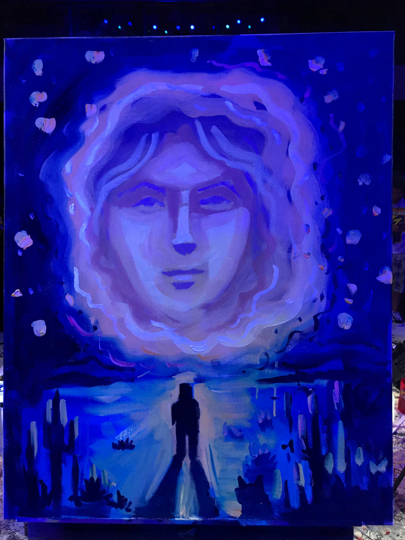 Winning painting by Jose Loza