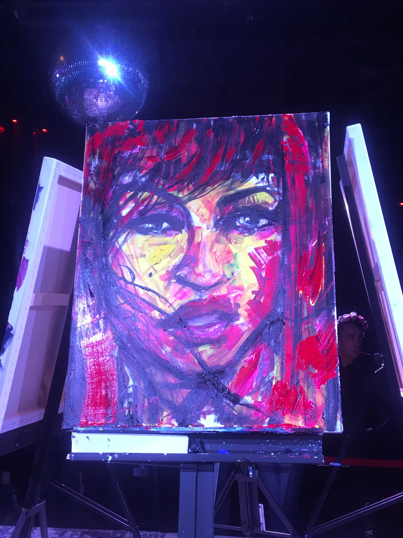 Winning painting by Andres Alvarez