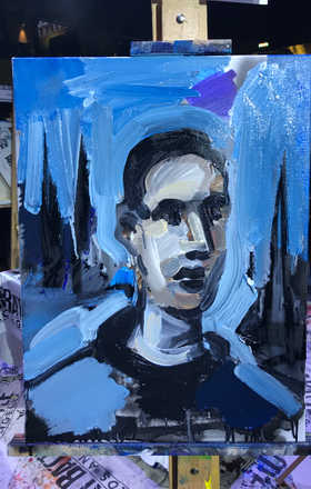Tony Girolo · AB1789-2-3 · Round 2 Easel 3