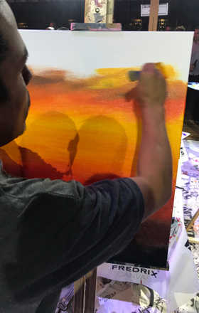 Manuel Enriquez · AB1789-3-4 · Round 3 Easel 4