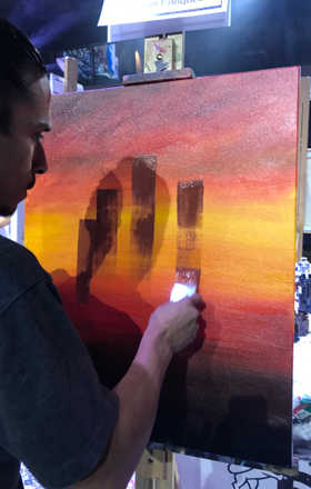 Manuel Enriquez · AB1789-3-4 · Round 3 Easel 4