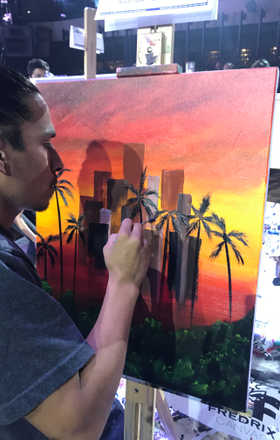 Manuel Enriquez · AB1789-3-4 · Round 3 Easel 4