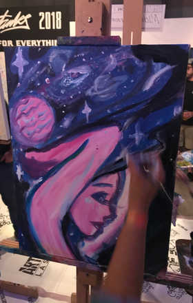 lydia amial · AB1794-1-3 · Round 1 Easel 3