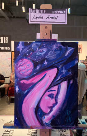lydia amial · AB1794-1-3 · Round 1 Easel 3