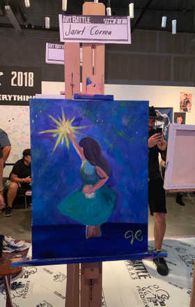 Janet Correa · AB1794-2-1 · Round 2 Easel 1
