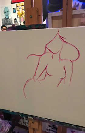 Christy tiller · AB1794-2-4 · Round 2 Easel 4