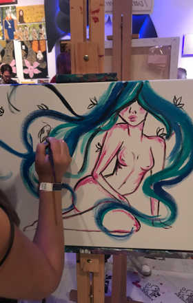 Christy tiller · AB1794-2-4 · Round 2 Easel 4
