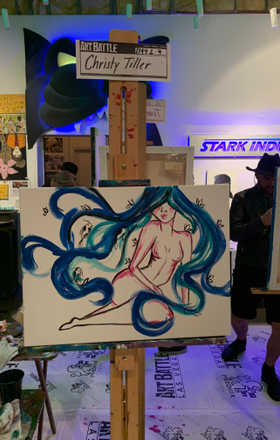 Christy tiller · AB1794-2-4 · Round 2 Easel 4