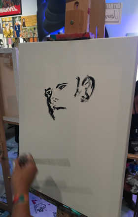 Josh Nogra · AB1794-2-5 · Round 2 Easel 5