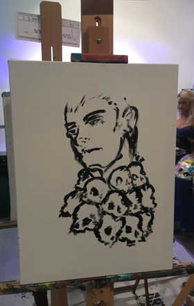 Josh Nogra · AB1794-2-5 · Round 2 Easel 5