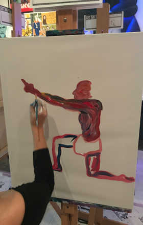 Janet Correa · AB1794-3-3 · Round 3 Easel 3