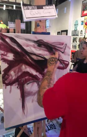 Caleb Carrier · AB1794-3-4 · Round 3 Easel 4