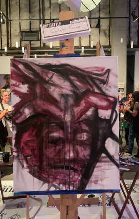 Caleb Carrier · AB1794-3-4 · Round 3 Easel 4