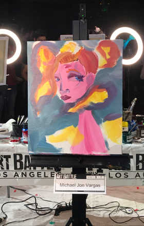 Michael Jon · AB1900-1-1 · Round 1 Easel 1