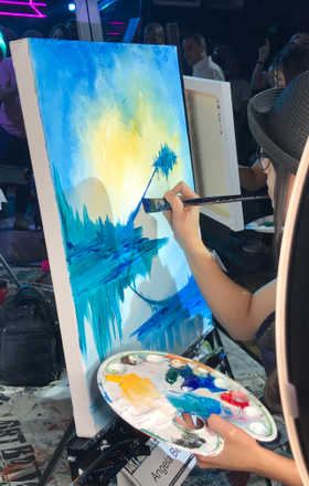 Angela Bermudez · AB1900-1-4 · Round 1 Easel 4