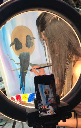 Ariana Bennardo · AB1900-1-5 · Round 1 Easel 5