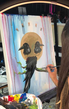 Ariana Bennardo · AB1900-1-5 · Round 1 Easel 5