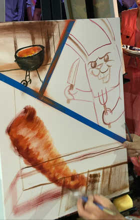 Jason Henry · AB1900-2-1 · Round 2 Easel 1
