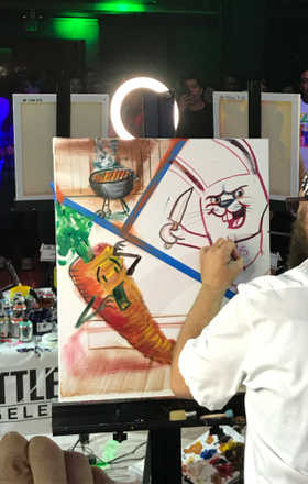 Jason Henry · AB1900-2-1 · Round 2 Easel 1