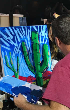 Joe Dietl · AB1900-2-3 · Round 2 Easel 3