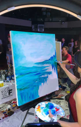 Angela Bermudez · AB1900-3-1 · Round 3 Easel 1