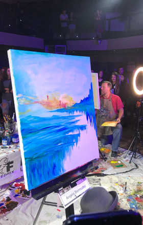 Angela Bermudez · AB1900-3-1 · Round 3 Easel 1