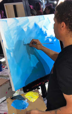 Marcus Murray · AB1900-3-2 · Round 3 Easel 2