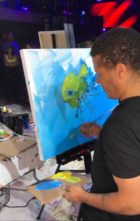 Marcus Murray · AB1900-3-2 · Round 3 Easel 2