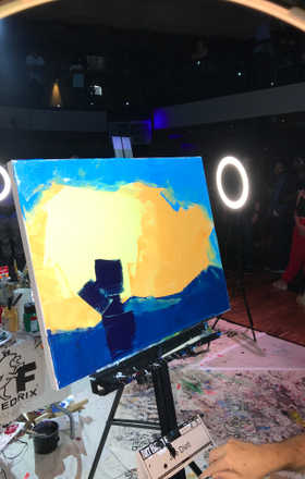 Joe Dietl · AB1900-3-4 · Round 3 Easel 4