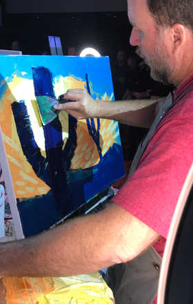 Joe Dietl · AB1900-3-4 · Round 3 Easel 4