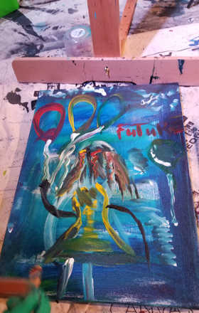 Osei Ovid · AB1908-1-1 · Round 1 Easel 1