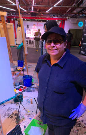 Dee Cardoza · AB1908-1-3 · Round 1 Easel 3