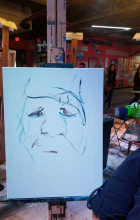 Dee Cardoza · AB1908-1-3 · Round 1 Easel 3