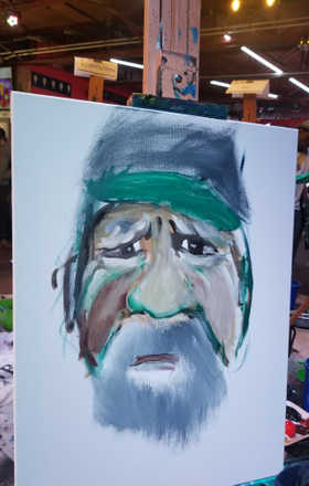 Dee Cardoza · AB1908-1-3 · Round 1 Easel 3