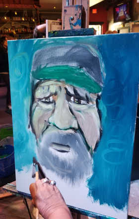 Dee Cardoza · AB1908-1-3 · Round 1 Easel 3