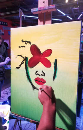 Aracin Warren · AB1908-1-4 · Round 1 Easel 4