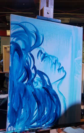 Melissa Moore · AB1908-1-5 · Round 1 Easel 5