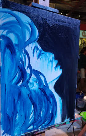 Melissa Moore · AB1908-1-5 · Round 1 Easel 5