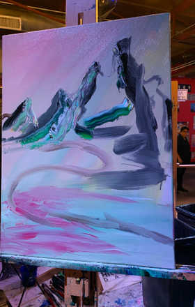 Meranda Dawkins · AB1908-2-3 · Round 2 Easel 3