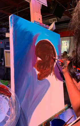 Alisha Gibson · AB1908-2-4 · Round 2 Easel 4