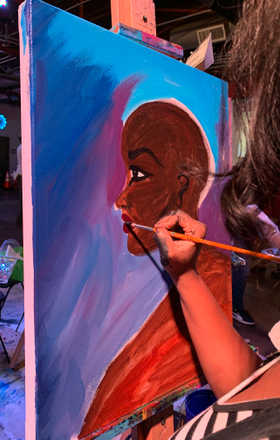 Alisha Gibson · AB1908-2-4 · Round 2 Easel 4