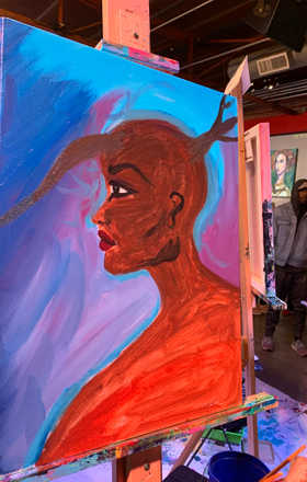 Alisha Gibson · AB1908-2-4 · Round 2 Easel 4