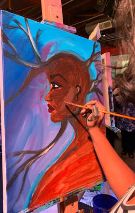 Alisha Gibson · AB1908-2-4 · Round 2 Easel 4