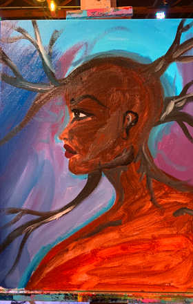 Alisha Gibson · AB1908-2-4 · Round 2 Easel 4