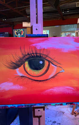 Bradley Harris · AB1908-2-5 · Round 2 Easel 5