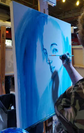 Melissa Moore · AB1908-3-2 · Round 3 Easel 2