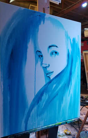 Melissa Moore · AB1908-3-2 · Round 3 Easel 2