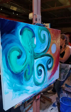 Maribel Barbosa · AB1908-3-4 · Round 3 Easel 4