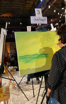 Jesse Baggett · AB1920-3-3 · Round 3 Easel 3